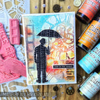 Tim Holtz Cling Rubber Stamps CREATIVE MUSE CMS046 film strip