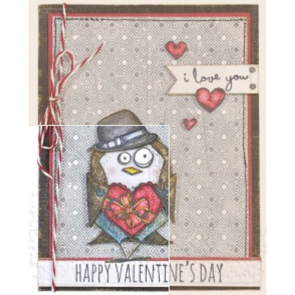 Tim Holtz Cling Rubber Stamps Crazy Things cms237