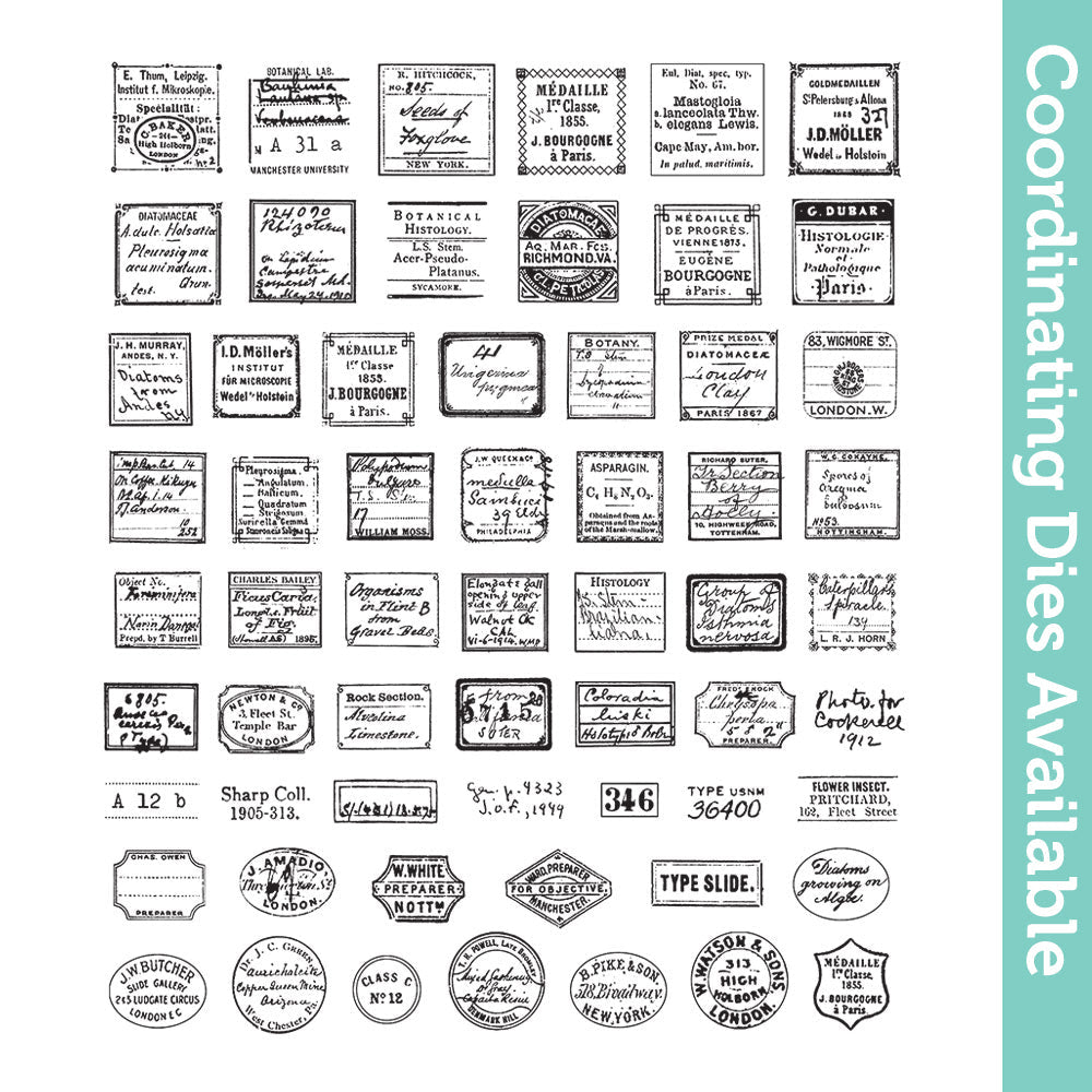 Tim Holtz Cling Rubber Stamps Curator cms493