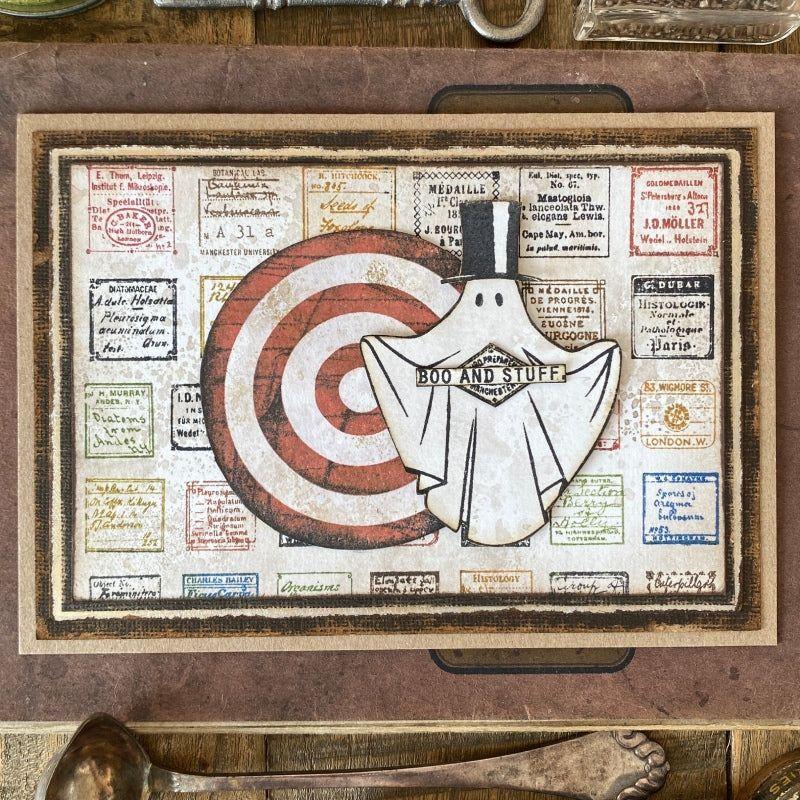 Tim Holtz Cling Rubber Stamps Curator cms493 stamps | color-code:ALT01