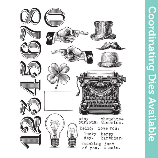 Tim Holtz Cling Rubber Stamps Curiosity Shop cms482 – Simon Says Stamp