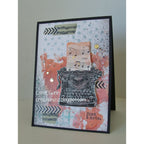 Tim Holtz Cling Rubber Stamps Curiosity Shop cms482 music | color-code:ALT06
