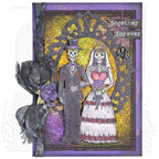 Tim Holtz Cling Rubber Stamps DAY OF THE DEAD #2 CMS278 wedding