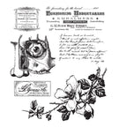 Tim Holtz Cling Rubber Stamps DEARLY DEPARTED CMS413