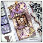 Tim Holtz Cling Rubber Stamps DEARLY DEPARTED CMS413 witch | color-code:ALT02