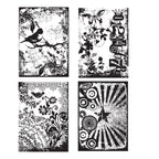 Tim Holtz Cling Rubber Stamps ECLECTIC PALETTE CMS055
