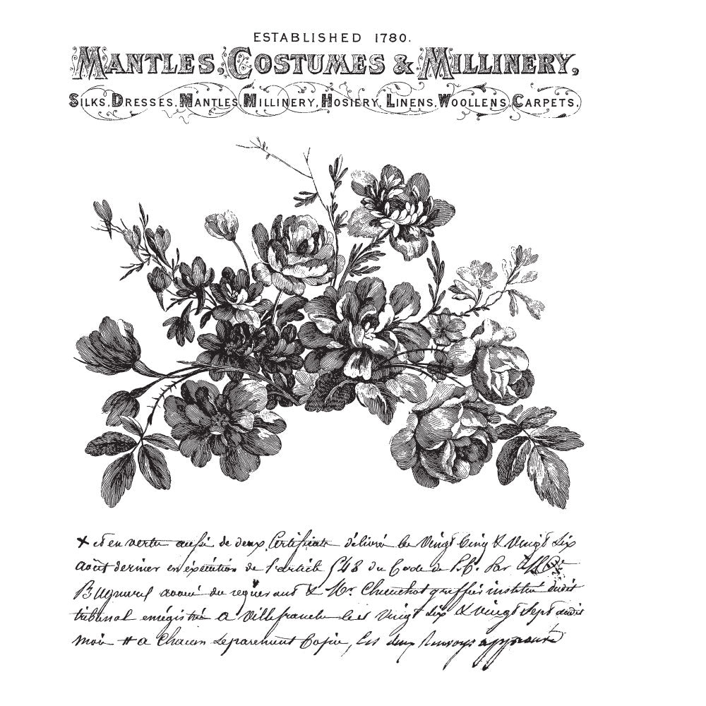 Tim Holtz Cling Rubber Stamps EXQUISITE CMS453