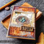 Tim Holtz Cling Rubber Stamps Easter Blueprints cms144 nest