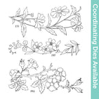 Tim Holtz Cling Rubber Stamps Embroidery cms486