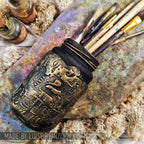 Tim Holtz Cling Rubber Stamps Fairytale Frenzy cms058 brush cup