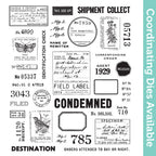Tim Holtz Cling Rubber Stamps Field Notes cms396 1