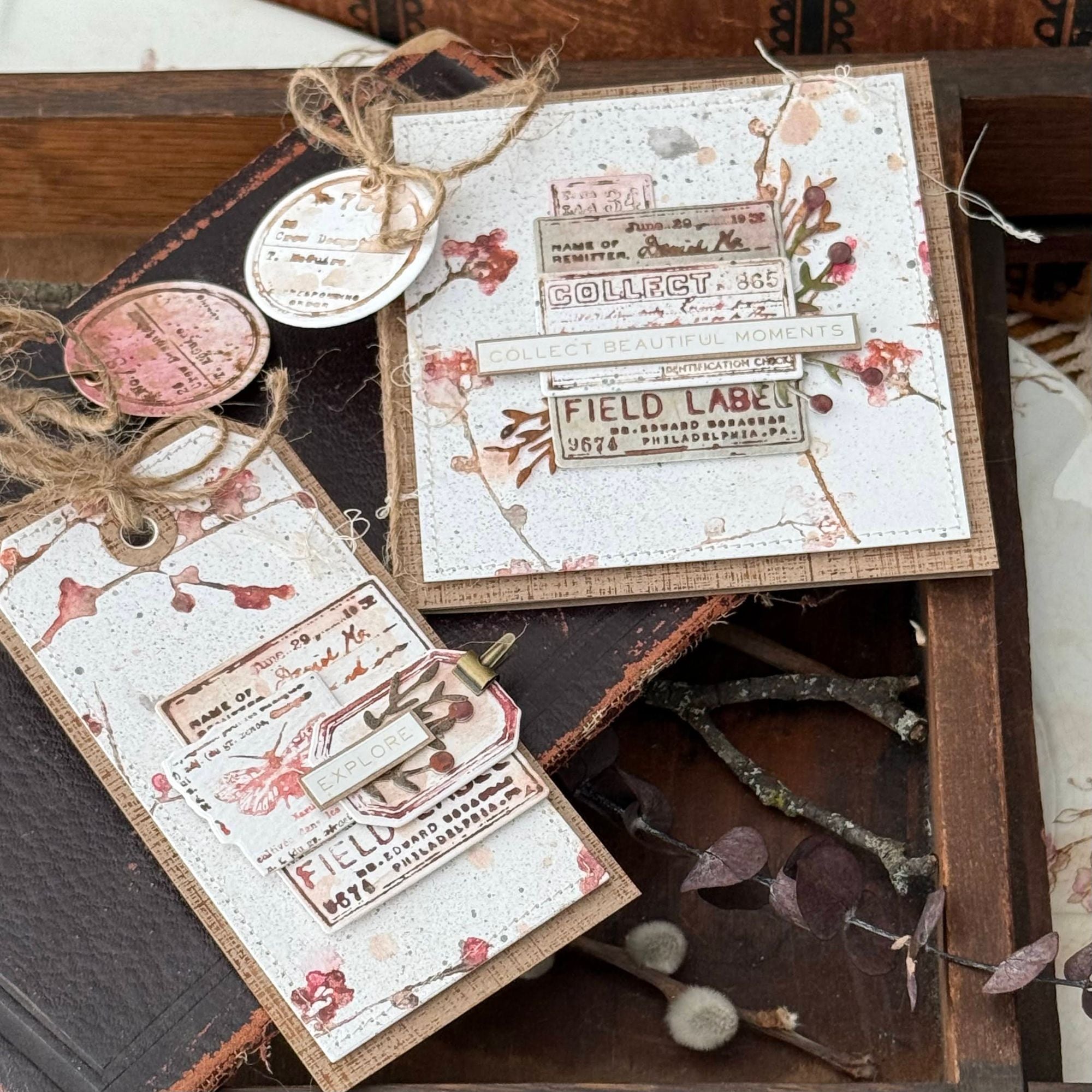 Tim Holtz Cling Rubber Stamps Field Notes cms396 – Simon Says Stamp