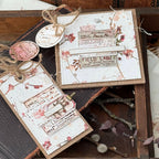 Tim Holtz Cling Rubber Stamps Field Notes cms396 cute tags