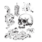 Tim Holtz Cling Rubber Stamps Foreboding cms470