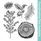 Tim Holtz Cling Rubber Stamps Forest Floor 2 cms497
