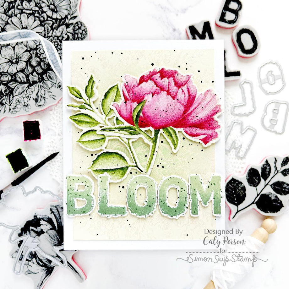 Tim Holtz Cling Rubber Stamps French Garden cms487 – Simon Says Stamp