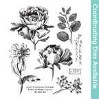 Tim Holtz Cling Rubber Stamps French Garden cms487