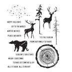 Tim Holtz Cling Rubber Stamps GREAT OUTDOORS CMS321