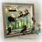 Tim Holtz Cling Rubber Stamps GREAT OUTDOORS CMS321 stars