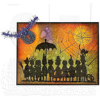 Tim Holtz Cling Rubber Stamps HALLOWEEN CUTOUTS CMS139 web