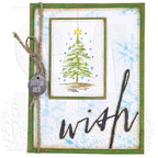 Tim Holtz Cling Rubber Stamps HANDWRITTEN HOLIDAYS 3 CMS248 wish