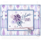 Tim Holtz Cling Rubber Stamps HOLIDAY GREETINGS CMS353 wishes