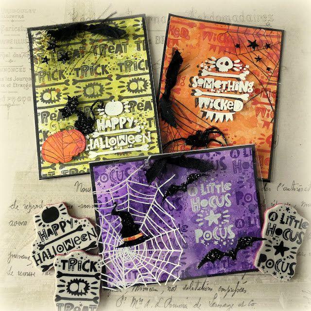 Tim Holtz Cling Rubber Stamps Halloween Whatnots cms491 witches hat | color-code:ALT02