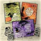 Tim Holtz Cling Rubber Stamps Halloween Whatnots cms491 witches hat | color-code:ALT02