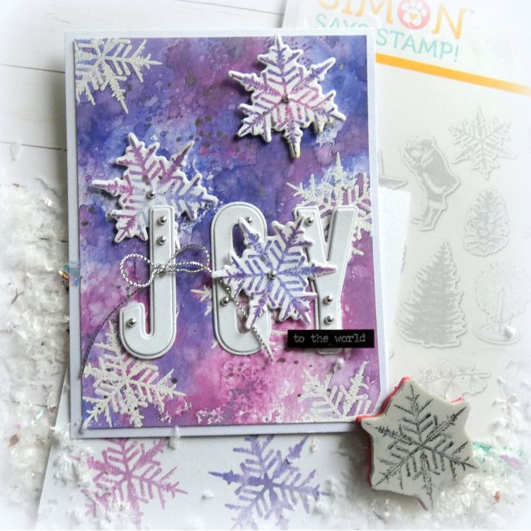 Tim Holtz Cling Rubber Stamps Holiday Things cms441 joy | color-code:ALT02