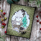 Tim Holtz Cling Rubber Stamps Holiday Things cms441 tree
