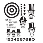 Tim Holtz Cling Rubber Stamps INQUISITIVE CMS432