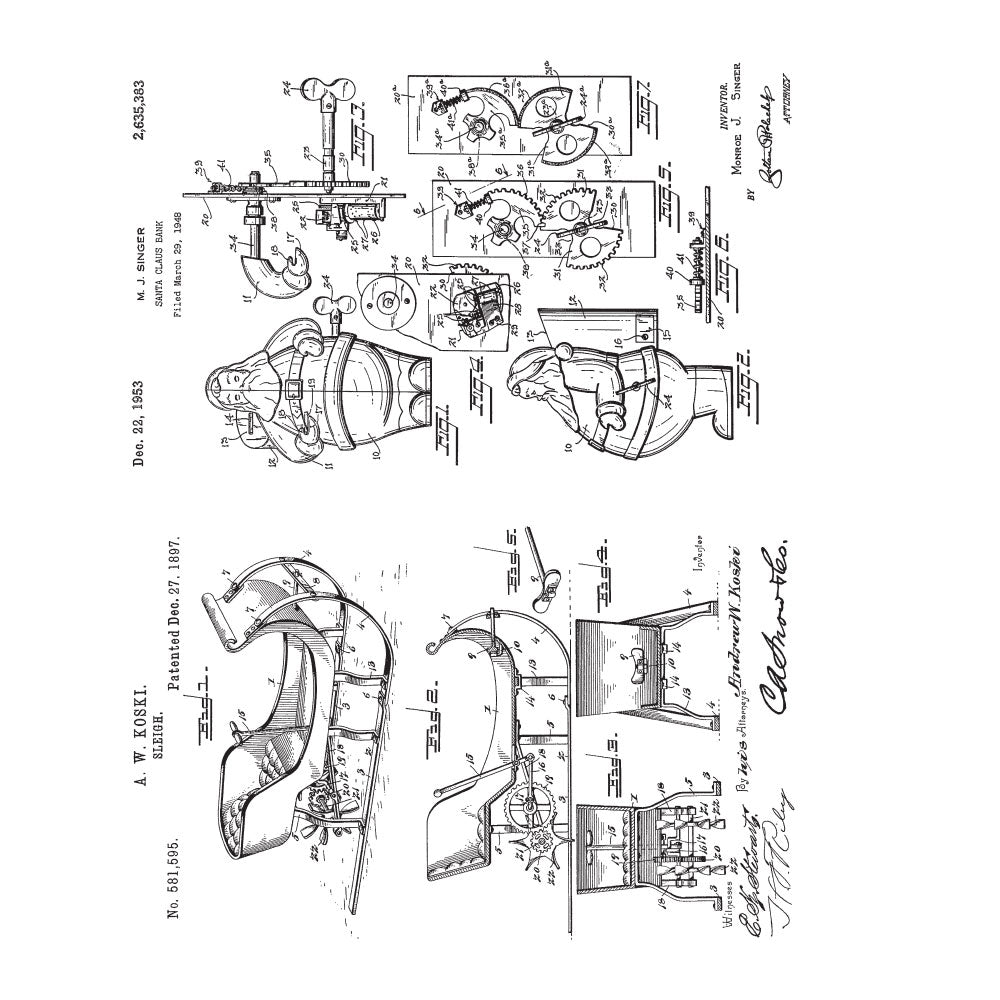 Tim Holtz Cling Rubber Stamps INVENTOR 6 CMS360