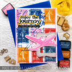Tim Holtz Cling Rubber Stamps I SEE PARIS CMS009 journey