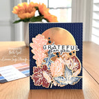 Tim Holtz Cling Rubber Stamps Leaf Prints 2 cms450 grateful for you card beth opel