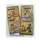 Tim Holtz Cling Rubber Stamps Life of the Party CMS380 halloween party invitations kath stewart