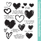 Tim Holtz Cling Rubber Stamps Love Notes cms477