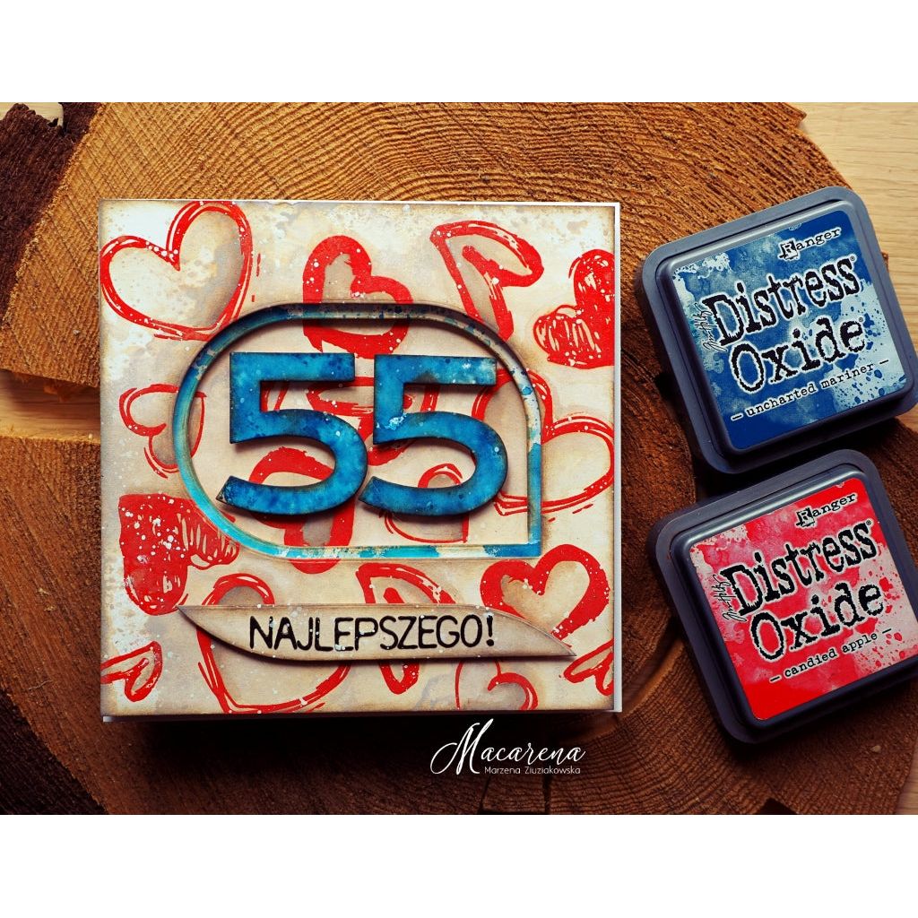 Tim Holtz Cling Rubber Stamps Love Notes cms477 numbers | color-code:ALT07