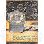 Tim Holtz Cling Rubber Stamps MERCHANTILE cms189 creativity