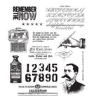 Tim Holtz Cling Rubber Stamps MERCHANTILE cms189