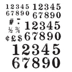 Tim Holtz Cling Rubber Stamps MERCHANT CMS331
