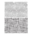 Tim Holtz Cling Rubber Stamps MESH AND LINEN CMS221
