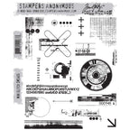 Tim Holtz Cling Rubber Stamps MINI GLITCH CMS405
