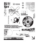 Tim Holtz Cling Rubber Stamps MINI GLITCH CMS405