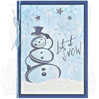 Tim Holtz Cling Rubber Stamps MINI HALFTONES CMS239 snow