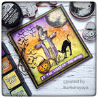 Tim Holtz Cling Rubber Stamps MINI HALLOWEEN cms093 bats | color-code:ALT01