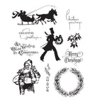 Tim Holtz Cling Rubber Stamps MINI HOLIDAYS 5 cms177