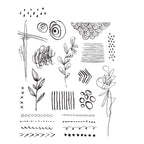 Tim Holtz Cling Rubber Stamps MINI MEDIA MARKS CMS364