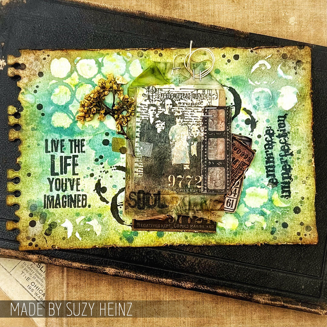 Tim Holtz Cling Rubber Stamps MINI MUSE CMS063 photo