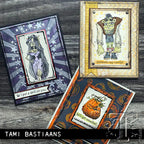 Tim Holtz Cling Rubber Stamps MONSTER REUNION CMS381 halloween