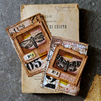 Tim Holtz Cling Rubber Stamps MOTH STUDY CMS436 numbers | color-code:ALT01